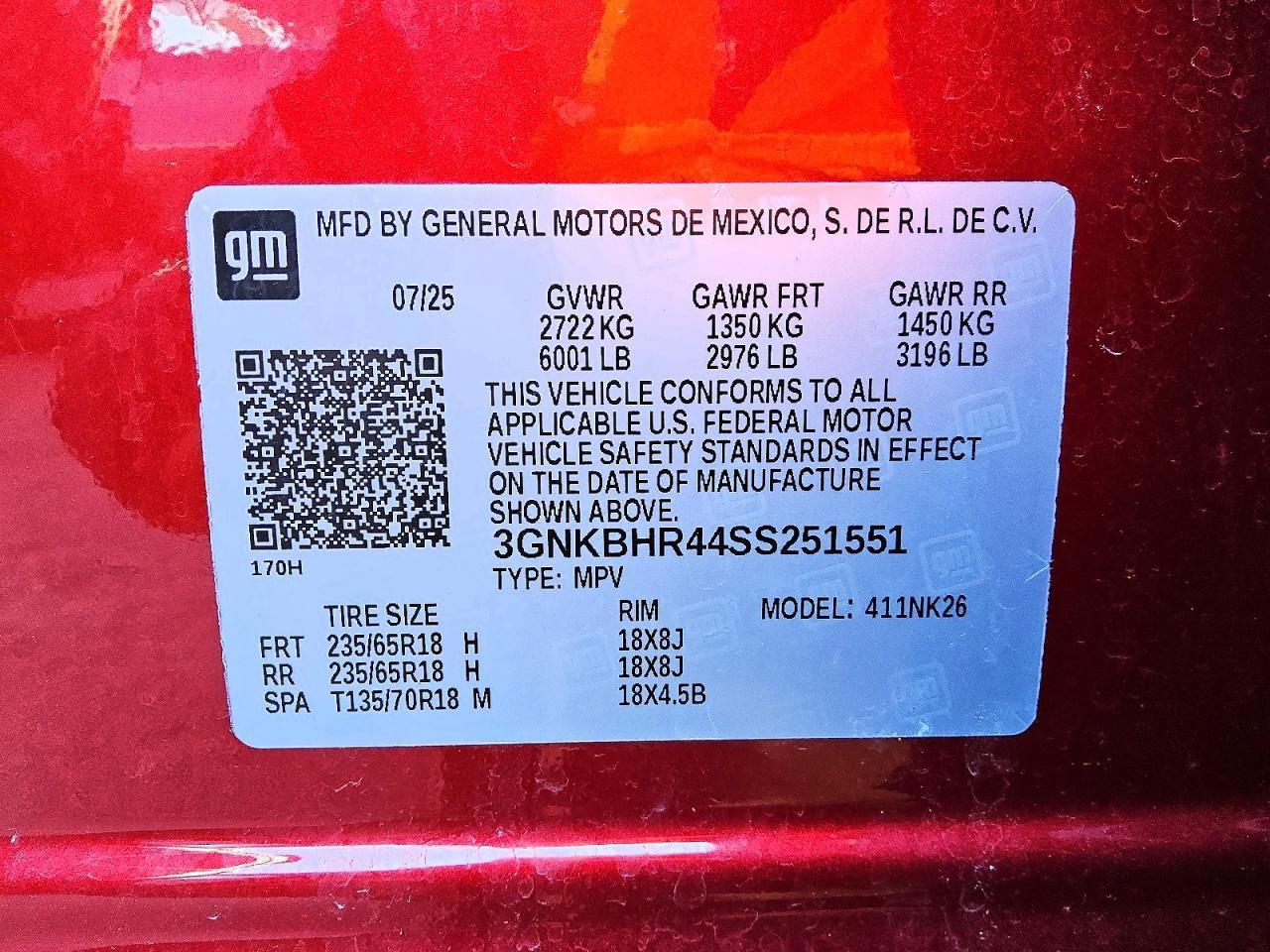 2025 Chevrolet Blazer 2LT
