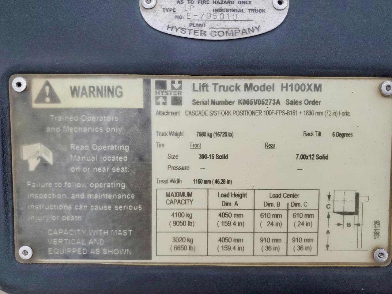 2003 Hyster 2003 Othe Forklift-Forklift