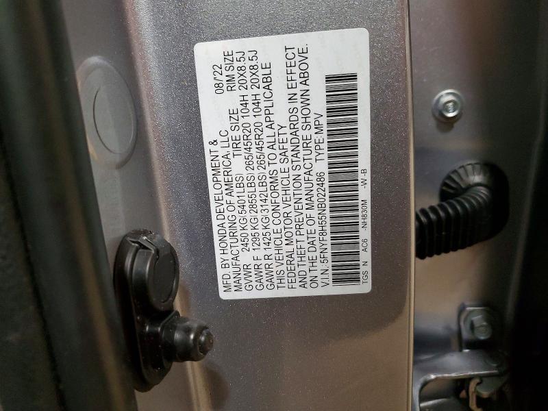 2022 Honda Passport exl