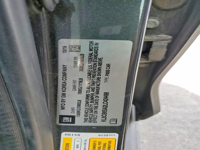 2020 Chevrolet 2020 Chev Spark ls