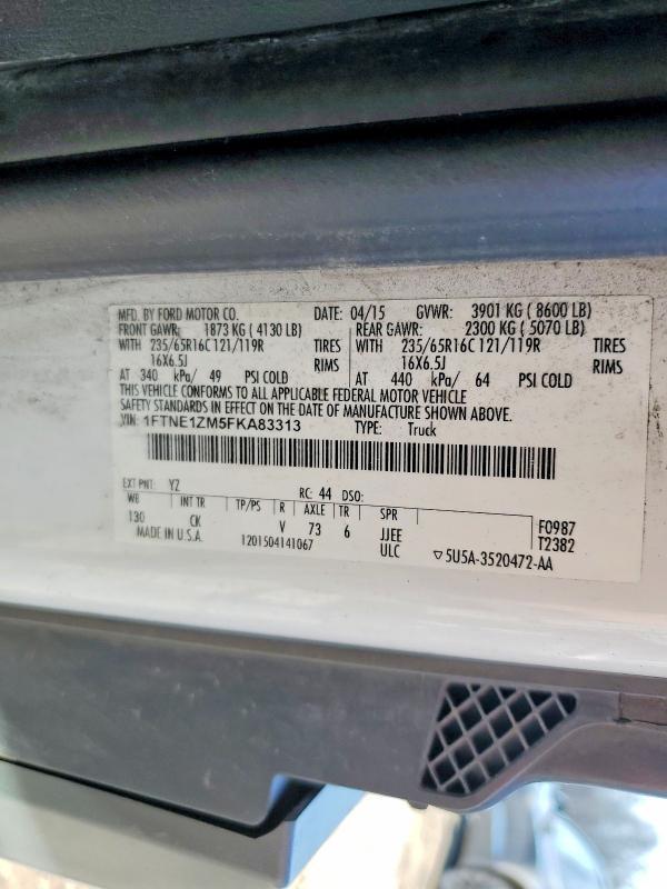 2015 Ford Transit 150 Utility / Service Van