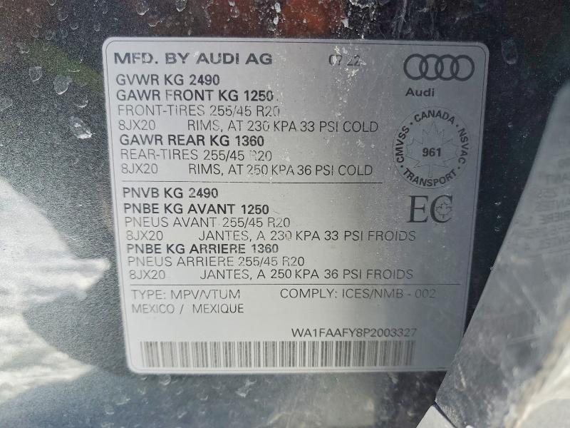 2023 Audi Q5 Prestige 45