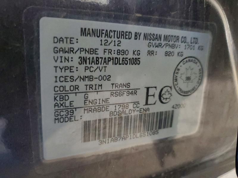 2013 Nissan Sentra s