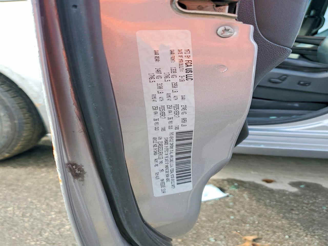2018 Dodge Grand Caravan gt