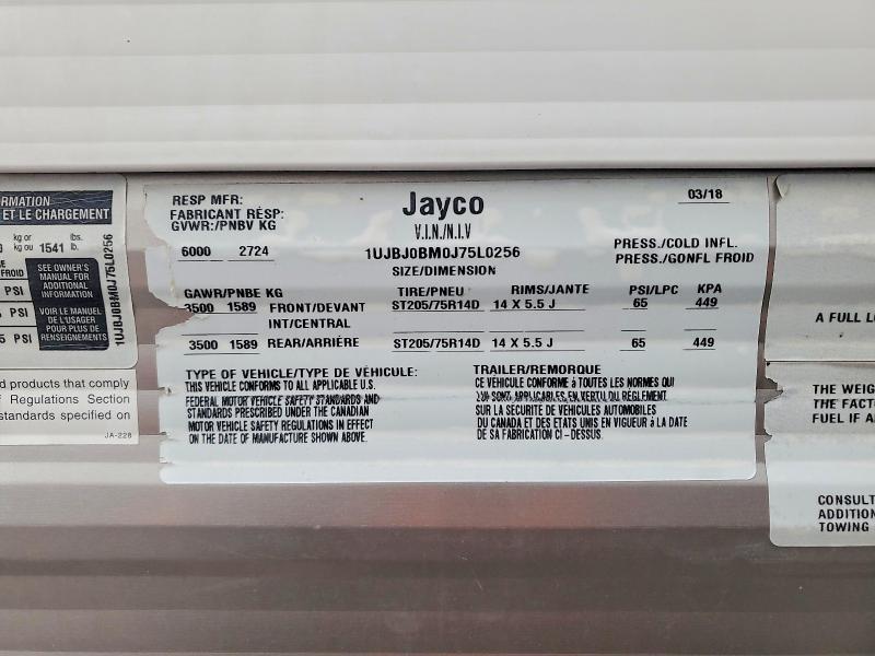 2018 Jayco 2018 Jyco Unknown