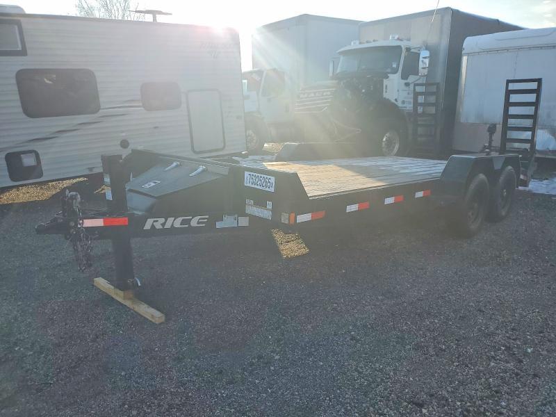 2024 Rice Fmemr8218 Equipment Trailer