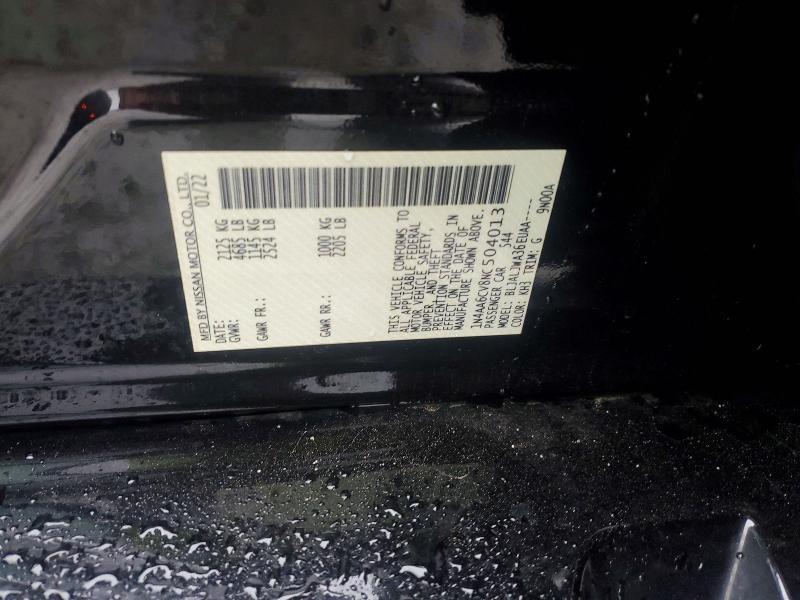 2022 Nissan Maxima 3.5 sv