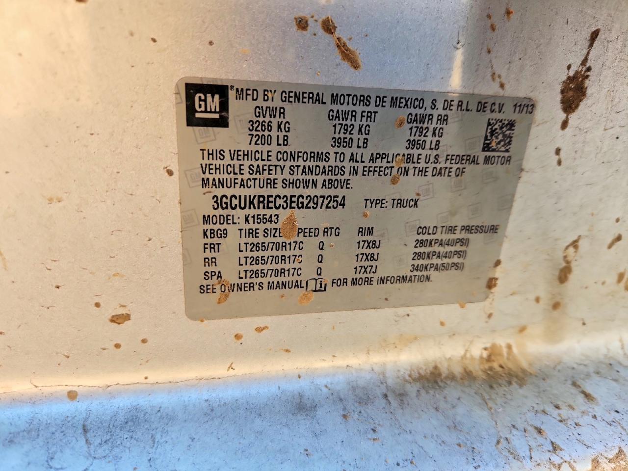 2014 Chevrolet Silverado K1500 LT