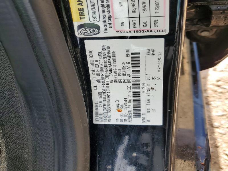 2019 Ford Fiesta s