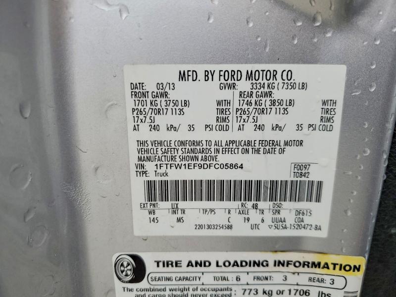 2013 Ford F150 Supercrew