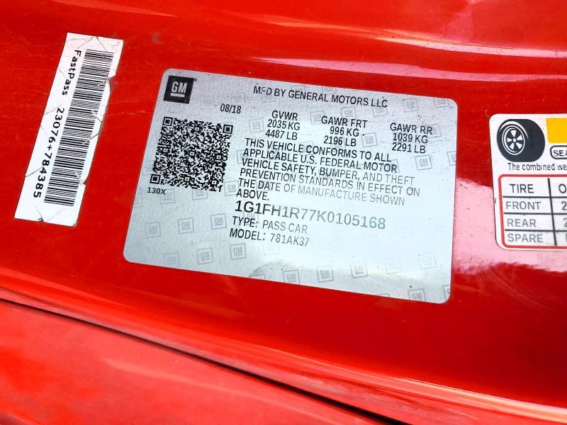 2019 Chevrolet Camaro ss