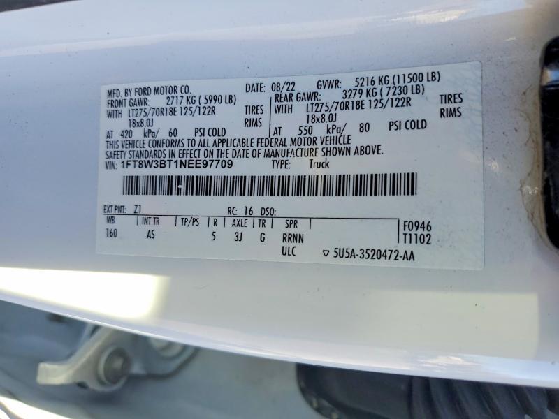 2022 Ford F350 Super Duty