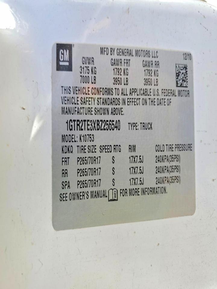 2011 GMC Sierra K1500