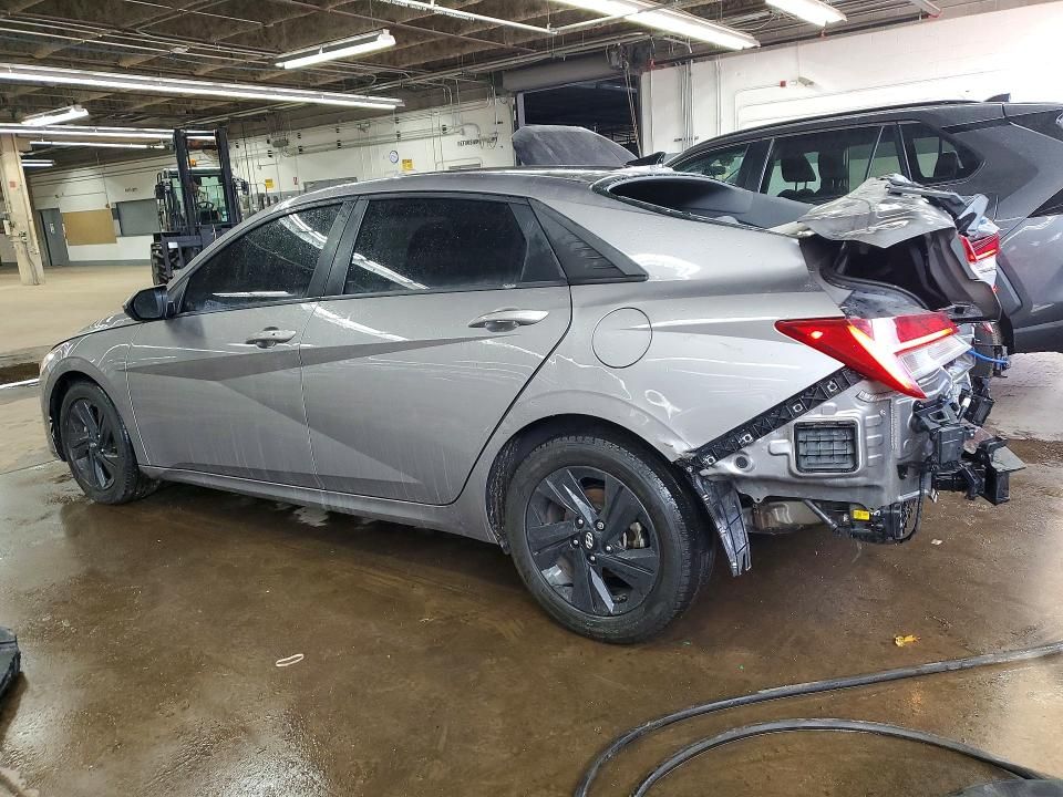 2023 Hyundai Elantra Blue