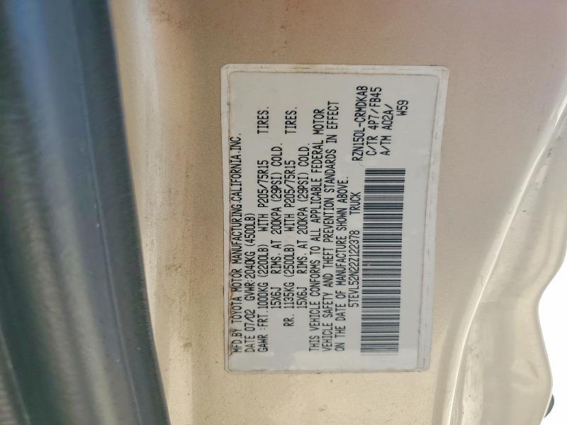 2002 Toyota Tacoma Base