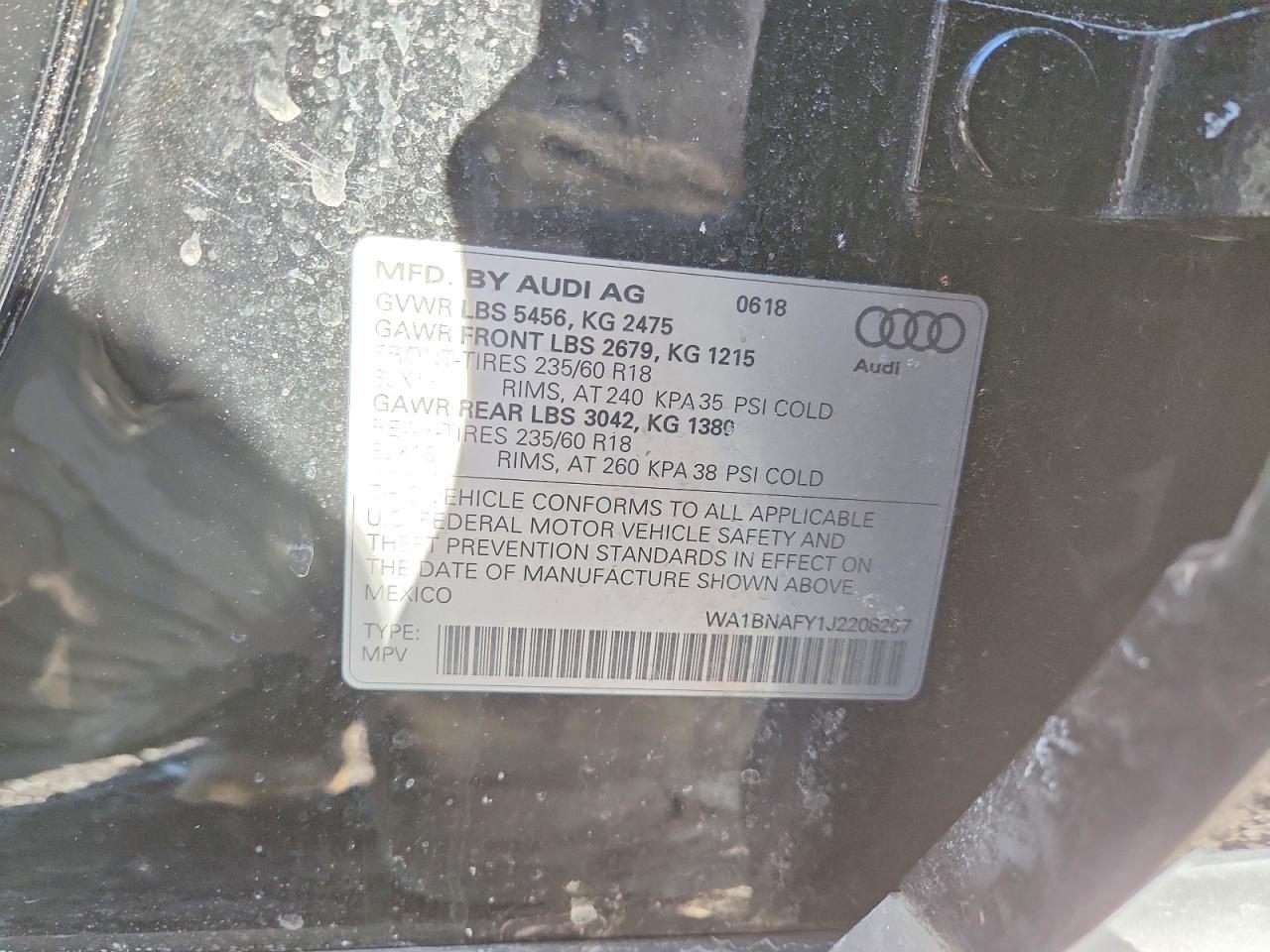 2018 Audi Q5 Premium Plus