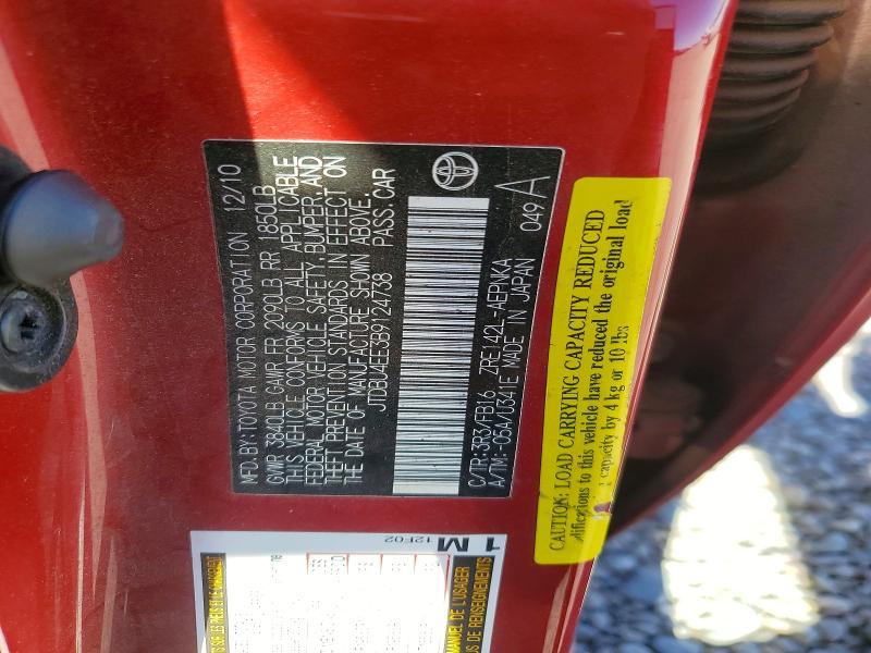 2011 Toyota Corolla le