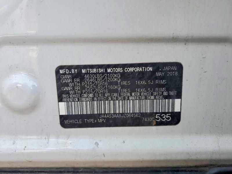 2018 Mitsubishi Eclipse Cross es