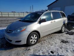 Toyota Sienna salvage cars for sale: 2008 Toyota Sienna