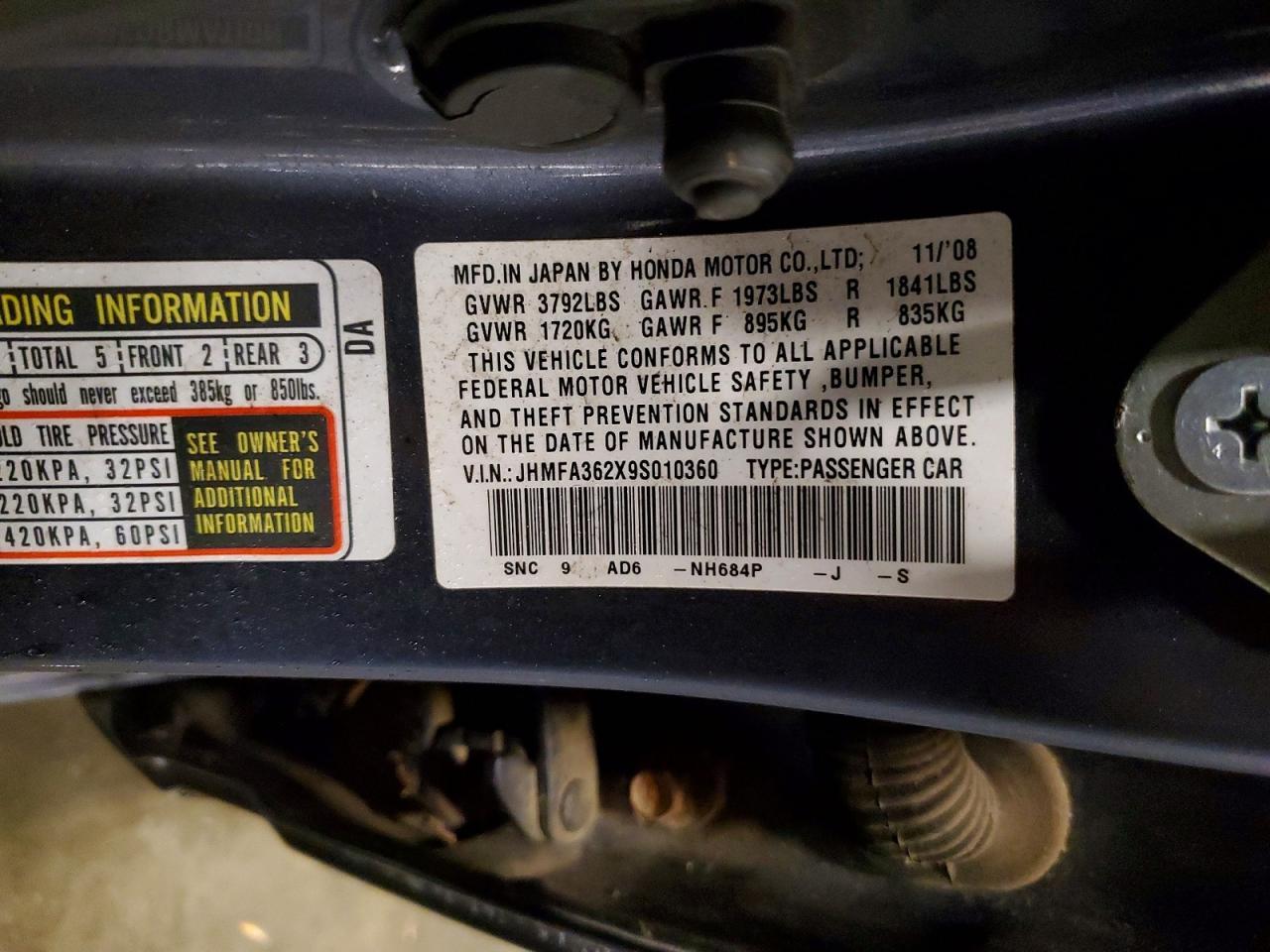 2009 Honda Civic Hybrid