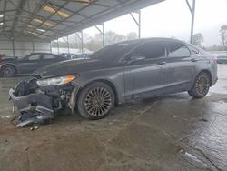 Ford salvage cars for sale: 2015 Ford Fusion Titanium