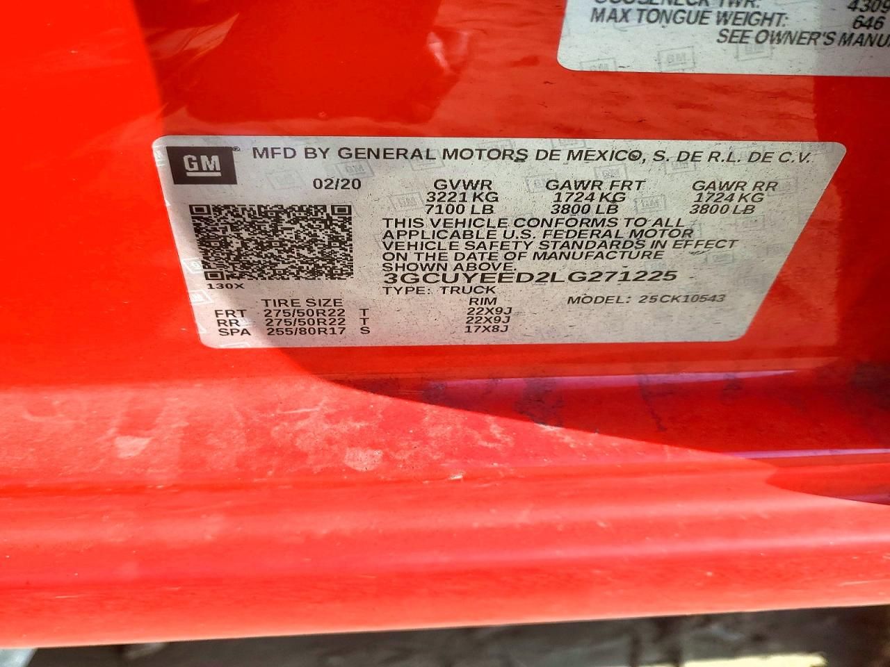 2020 Chevrolet Silverado K1500 rst