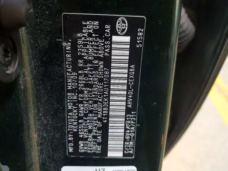 2010 Toyota Camry Hybrid