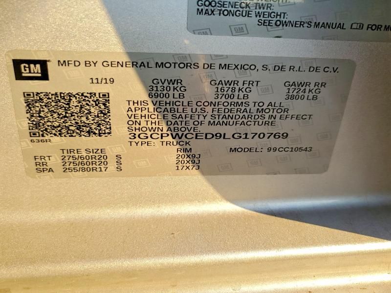 2020 Chevrolet Silverado C1500 lt