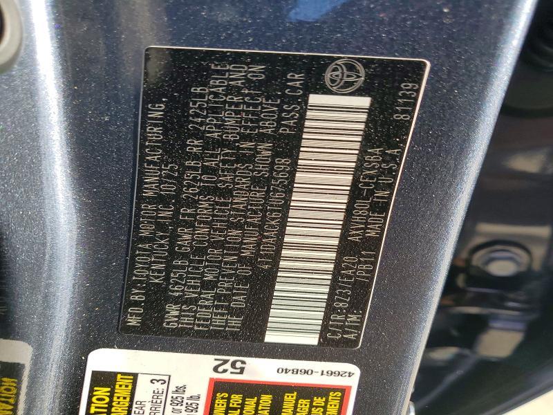 2026 Toyota Camry se