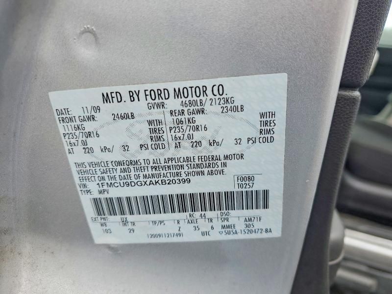 2010 Ford Escape xlt