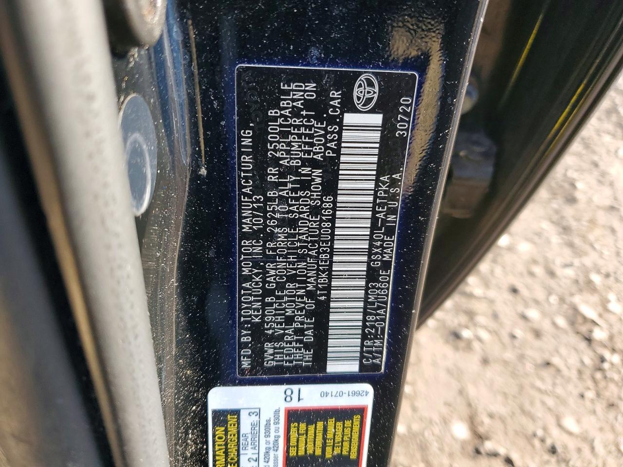 2014 Toyota Avalon Base