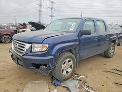Salvage cars for sale from Copart Elgin, IL: 2014 Honda Ridgeline rt