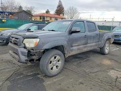 Toyota Tacoma salvage cars for sale: 2015 Toyota Tacoma Double Cab Long BED