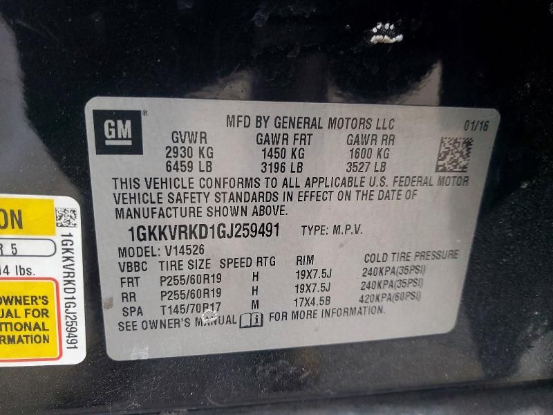 2016 GMC Acadia Slt-1