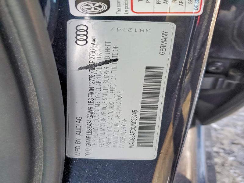 2018 Audi A6 Premium Plus