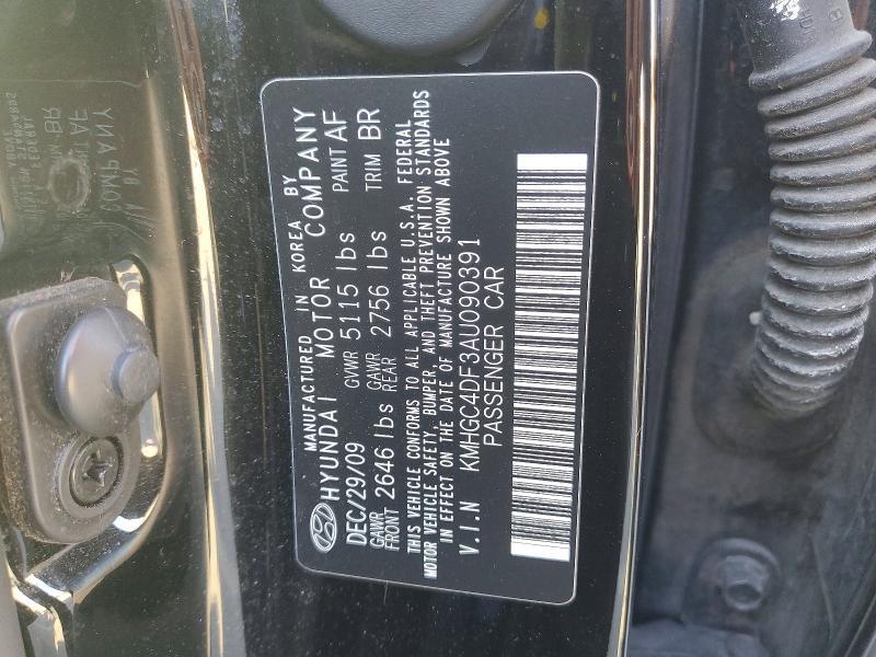 2010 Hyundai Genesis 4.6l