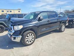 Toyota Vehiculos salvage en venta: 2016 Toyota Tundra SR5