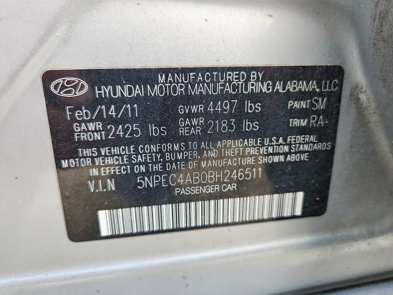 2011 Hyundai Sonata se