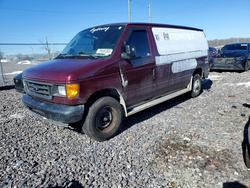 Ford salvage cars for sale: 2004 Ford E250 Delivery van