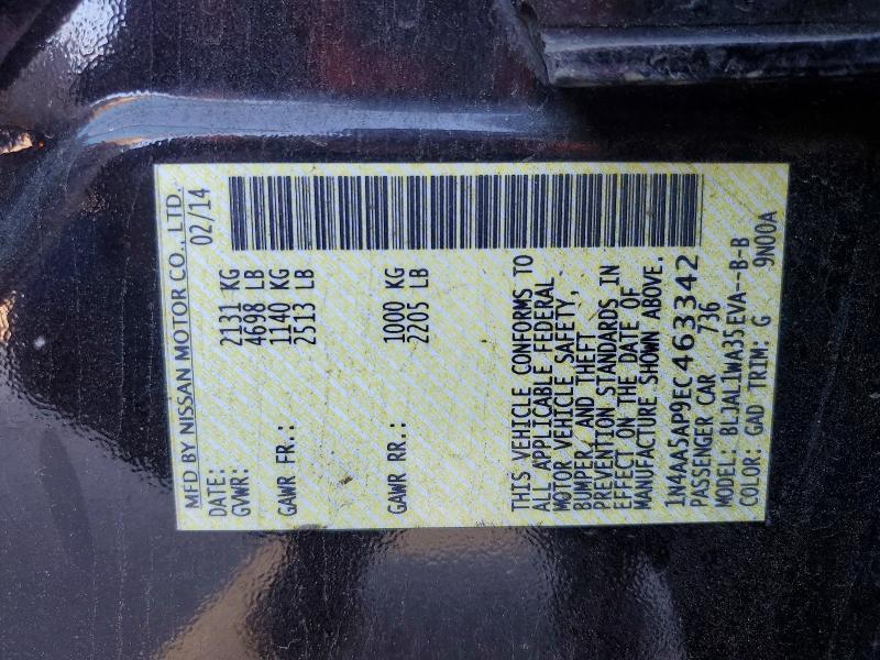 2014 Nissan Maxima 3.5 sv