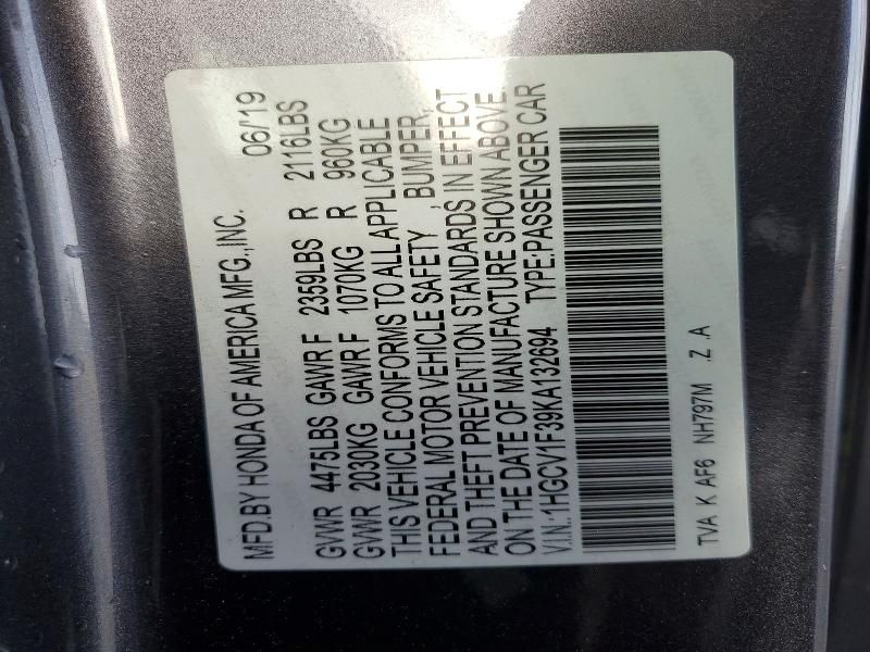 2019 Honda Accord Sport