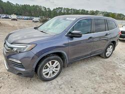 Honda salvage cars for sale: 2018 Honda Pilot lx