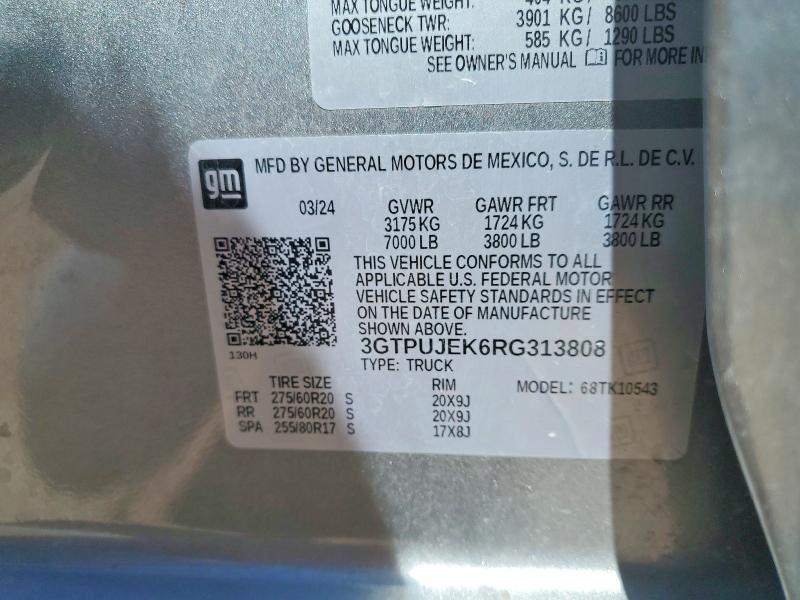 2024 GMC Sierra K1500 ELEVATION-L