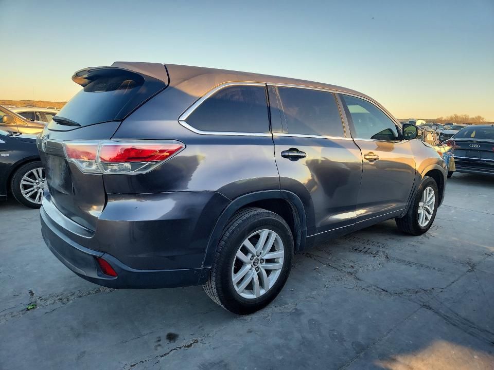 2016 Toyota Highlander le