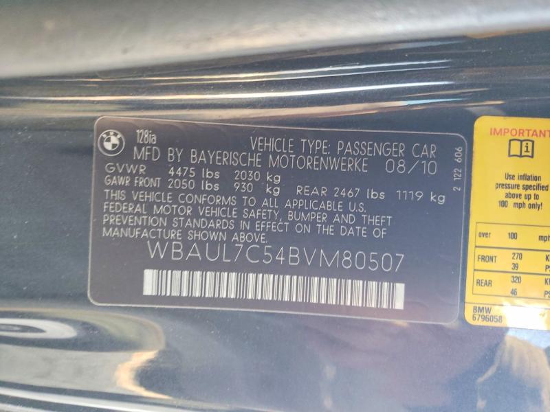2011 BMW 128 i