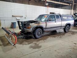 Salvage cars for sale from Copart Blaine, MN: 1993 Dodg Dakota Club PU 4X4