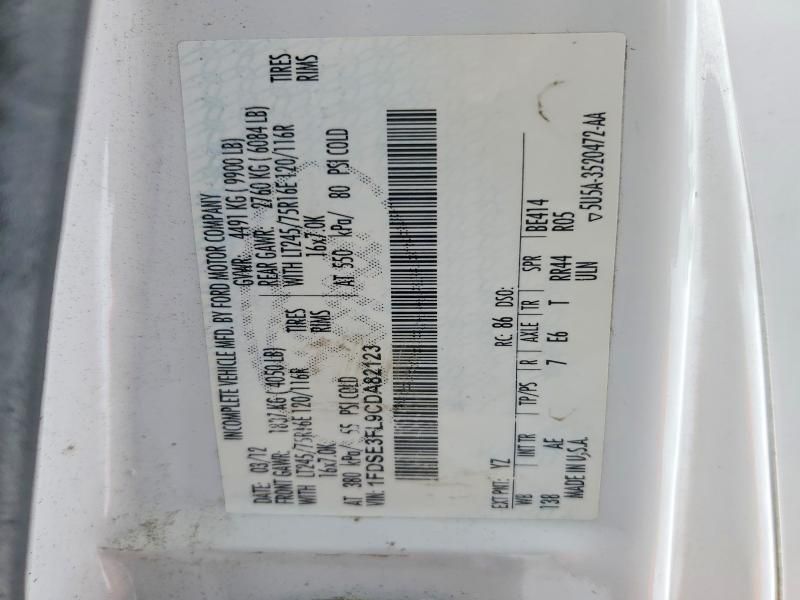 2012 Ford E350 Utility / Service Truck