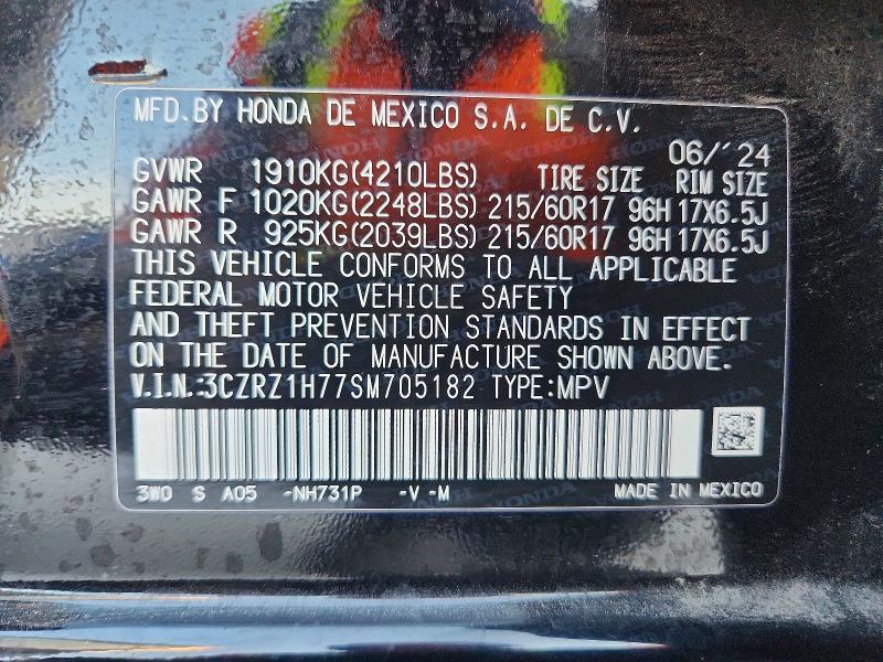2025 Honda Hr-v exl