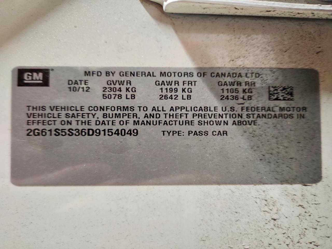 2013 Cadillac Xts Premium Collection