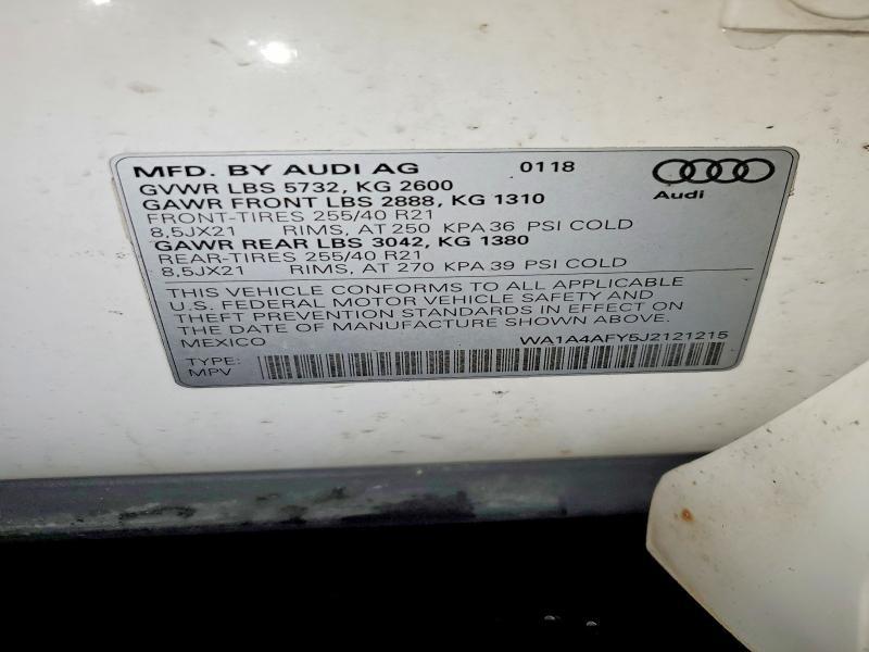 2018 Audi SQ5 Premium Plus